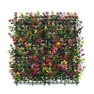 Khoom Dag Laj Kab Nyom Phab Ntsa Artificial Boxwood Hedge Panels Mat