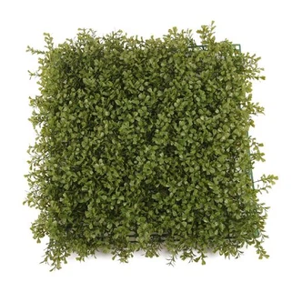 Artificial Decoration Boxwood Panel For Wall Home Garden